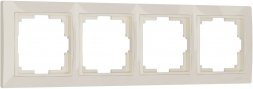 Рамка на 4 поста (слоновая кость, basic) W0042003 Werkel 858247
