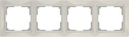 Рамка на 4 поста (слоновая кость, basic) W0042003 Werkel 858247