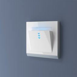 Рамка на 1 пост (белый) W0011801 Werkel